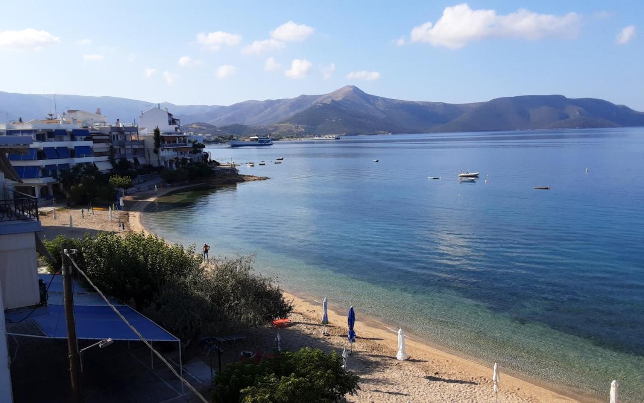 Nea Styra Seafront Apartment With Stunning View Екстериор снимка